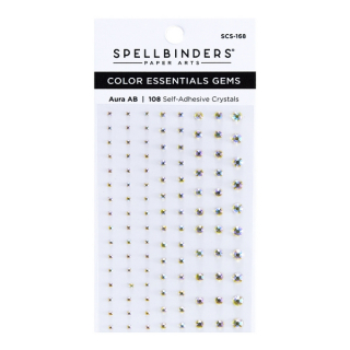 Spellbinders - GEMS / AURA AURORA BOREALIS - samolepicí kamínky