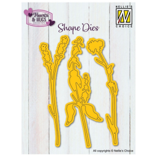 *** Nellie Snellen - FLOWERS - vyřezávací šablony
