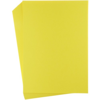 Sweet Dixie - A4 SMOOTH CARD / LEMON - scrapbookové čtvrtky (5 ks)
