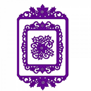 *** Sweet Dixie - FESTIVE FLORAL FRAMES - vyřezávací šablony