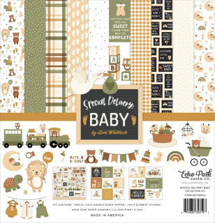 Echo Park - SPECIAL DELIVERY BABY Collection Kit - kompletní sada