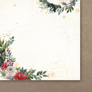 Paper Heaven - A CHRISTMAS GARLAND / 06 - scrapbooková čtvrtka