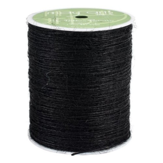 May Arts - BURLAP STRING / BLACK (10 m) - přírodní provázek