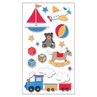 EK Success - Jolee´s Boutique / BABY TOYS Foam - 3D samolepky