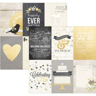 *** Simple Stories - THE STORY OF US 4x6 Vertical Journaling Cards - čtvrtka
