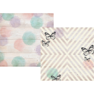 *** Simple Stories - BLISS / Live In The Moment - scrapbooková čtvrtka