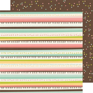 *** Simple Stories - MAMA LLAMA / Best Mama Ever - scrapbooková čtvrtka