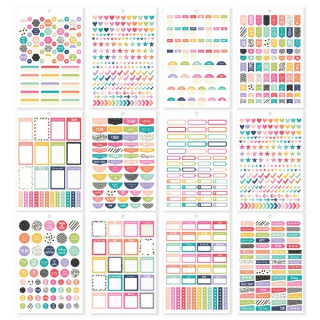 Simple Stories - CARPE DIEM / PLANNER BASICS A5 Sticker Tablet - diářové samolepky