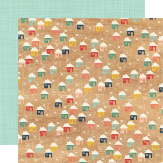 *** Simple Stories - QUARANTINED / Staying At Home - scrapbooková čtvrtka