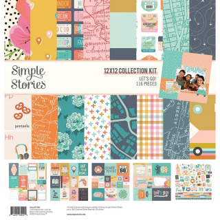 Simple Stories - LET´S GO! Collection Kit - kompletní sada