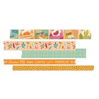 Simple Stories - HARVEST MARKET Washi Tapes - papírové pásky