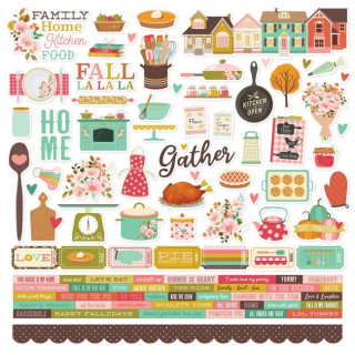 *** Simple Stories - WHAT´S COOKIN´? Combo Stickers - samolepky