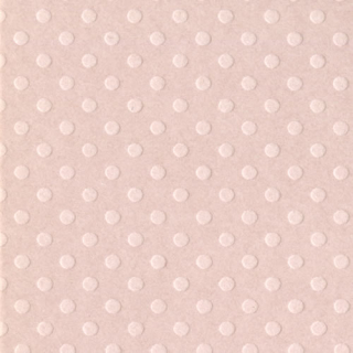 Bazzill Basics - DOTTED SWISS / Sunset Rose - scrapbooková čtvrtka