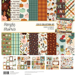 Simple Stories - CIDER & DONUTS Collection Kit - kompletní sada