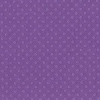 Bazzill Basics - DOTTED SWISS / Grape Jelly - scrapbooková čtvrtka