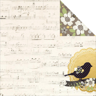 *** Simple Stories - THE STORY OF US / You Complete Me - scrapbooková čtvrtka
