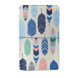 *** Simple Stories - NOTEPAD HOLDER / FEATHERS - cestovní deník