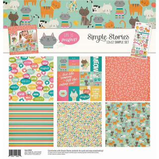 Simple Stories - LIFE IS PURRFECT Simple Set - kompletní sada