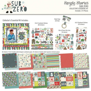 * Simple Stories - SUB ZERO Collector´s Essential Kit - kompletní sada