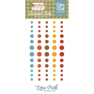 Echo Park - SWEATER WEATHER Enamel Dots - enamelové tečky