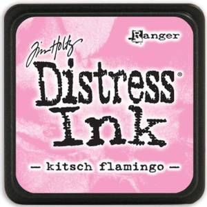 Ranger - DISTRESS INK MINI / KITSCH FLAMINGO - razítkovací barva