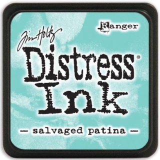 Ranger - DISTRESS INK MINI / SALVAGED PATINA - razítkovací barva