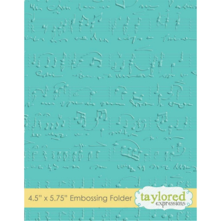 Taylored Expressions - SHEET MUSIC - embossovací kapsa