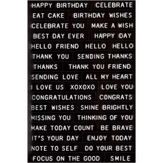 Tim Holtz - IDEA-OLOGY / LABEL STICKERS - samolepky