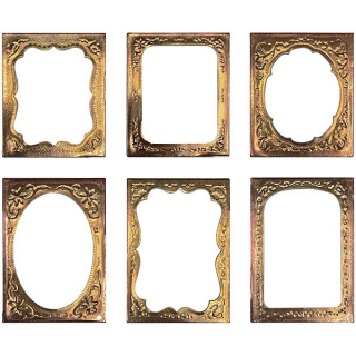 Tim Holtz - IDEA-OLOGY / CURIO FRAMES - kartonové rámečky