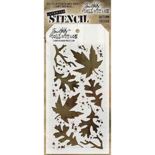 Tim Holtz - AUTUMN - šablona / maska