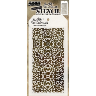 Tim Holtz - ORNATE - šablona / maska