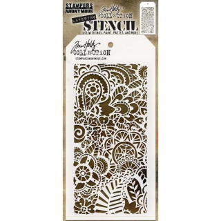 Tim Holtz - DOODLE ART #2 - šablona / maska