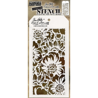 Tim Holtz - BOUQUET - šablona / maska