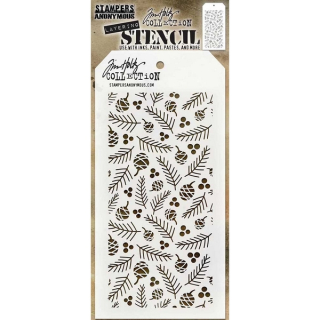 Tim Holtz - GATHERINGS - šablona / maska