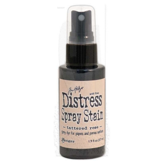 Ranger - DISTRESS SPRAY STAIN / TATTERED ROSE - barva ve spreji