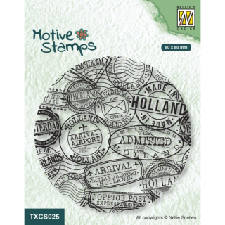Nellie Snellen - POSTMARKS - silikonové razítko