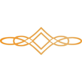 Ultimate Crafts - HOTFOIL STAMP / DIAMOND FLOURISH - kovové razítko