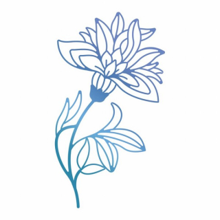 Ultimate Crafts - HOTFOIL STAMP / BOHEMIAN BOUQUET - kovové razítko
