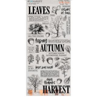49 & Market - VINTAGE ARTISTRY / IN THE LEAVES Washi Tape - washi samolepky