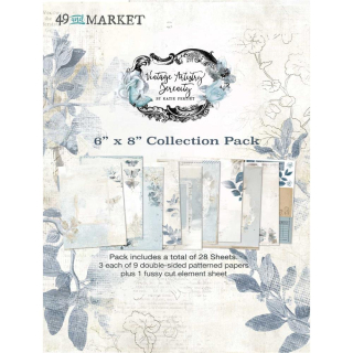 49 & Market - VINTAGE ARTISTRY / SERENITY 6x8 - scrapbookové čtvrtky