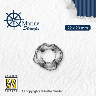 Nellie Snellen - LIFEBUOY - silikonové razítko