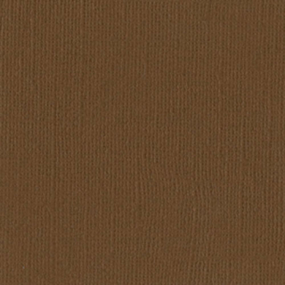 Bazzill Basics - CANVAS / Walnut - scrapbooková čtvrtka