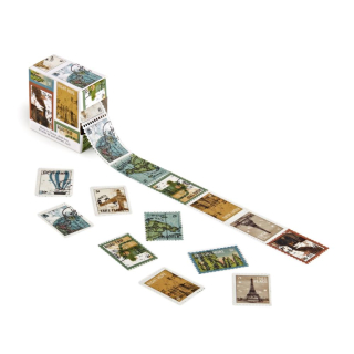 49 & Market - WHEREVER Postage Stamps - washi samolepky