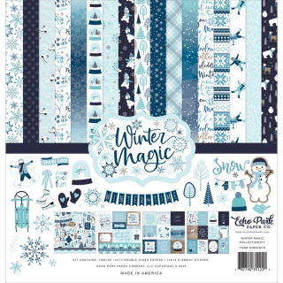 Echo Park - WINTER MAGIC Collection Kit - kompletní sada