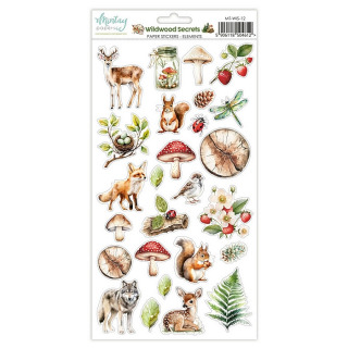 Mintay - WILDWOOD SECRETS Paper Stickers - samolepky