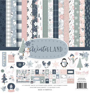 Echo Park - WINTERLAND Collection Kit - kompletní sada