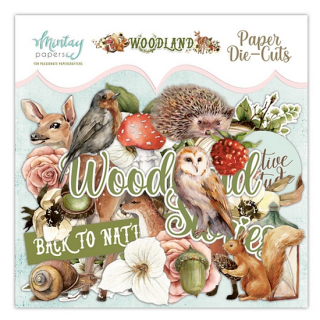 Mintay - WOODLAND Paper Die-Cuts - papírové výřezy