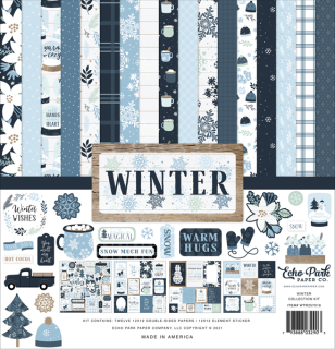 Echo Park - WINTER Collection Kit - kompletní sada