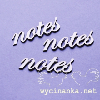 Wycinanka (305) - NOTES - kartonové výřezy
