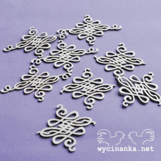 Wycinanka (366) - FILIGRÁNOVÉ ORNAMENTY - kartonové výřezy